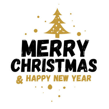 STICKERS 'MERRY CHRISTMAS' 50mm 500st/rol